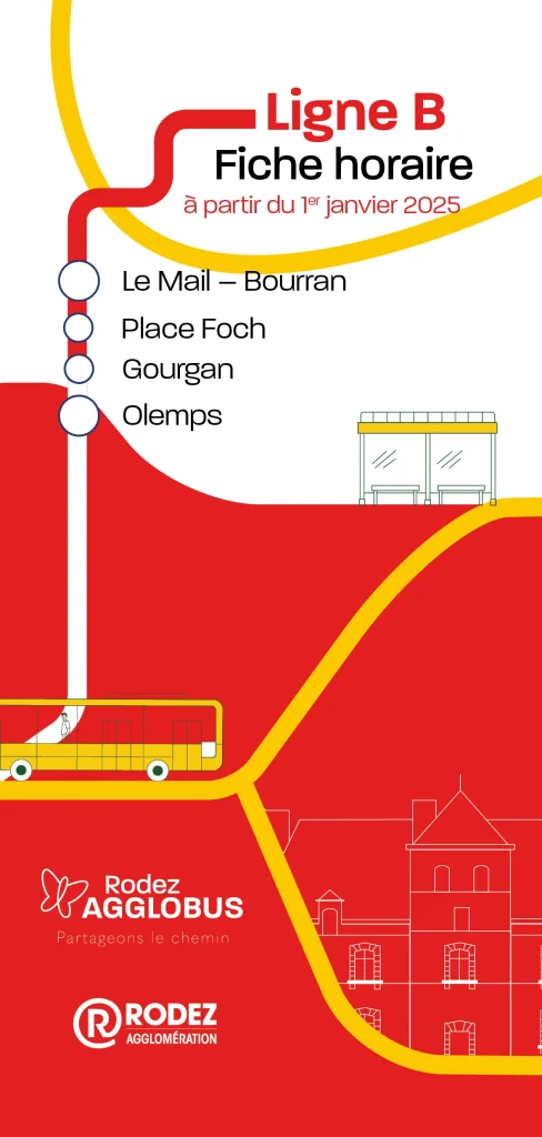 Agglobus Fiche Horaire Ligne B