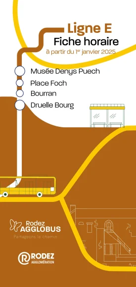 Agglobus Fiche Horaire Ligne E